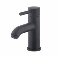 Aqua Splash Wastafelmengkraan Abzu Mat Zwart - Laag Model 