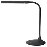 ALBA LED draadloze LED bureaulamp Twin, zwart