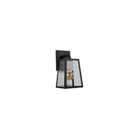 Lucide wandlamp Matslot - zwart - 14,2x13x24,6 cm