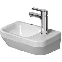 DuraStyle - Handwaschbecken 360x220 mm, mit 1 Hahnloch rechts, Alpinweiß 0713360000 - Duravit