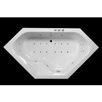 Lambinidesigns Venetië Bubbelbad 145x145cm 6+4+2 hydro en 12 aero jets