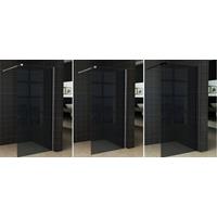 Mueller Slimline glaswand rookglas 120x200cm 8mm NANO glas