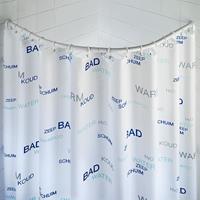 WENKO Duschstange Rundduschstange Chrom, BxT: 80-90 x 80-90 cm