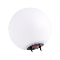 Solar decolamp Bol LED 0.2 W Neutraal wit Heitronic Boule 35421 Wit