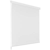 Rolgordijn voor douche 100x240 cm wit