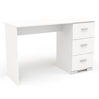 Leen Bakker Bureau Timo - wit - 75,5x120x50 cm