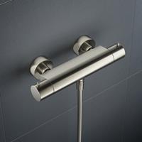 Hotbath Cobber B008 mat wit thermostatische douchekraan