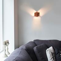 QAZQA Moderne wandlamp Koper