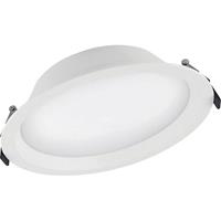 OSRAM LED Downlight Aluminum DN200 25W 830 IP44 Warm Wit - Vervangt 2x26W