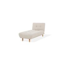 Beliani Chaise longue beige ALSTEN