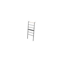 Tower decoratie ladder met plank - Zwart