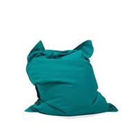 Beliani Bean bag Big Zitzak Blauw Polyester