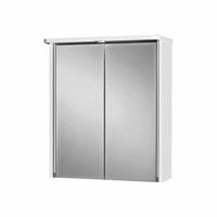 Gobyvanmarcke Spiegelkast  Tamrus 55x63x15 cm MDF LED Verlichting Wit 
