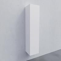 Kolomkast AQS Warschau 160x35x35 cm MDF Omkeerbaar Mat Wit 