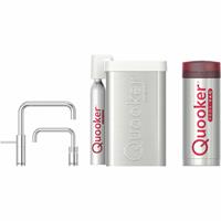 Quooker Cube Nordic Square Twintaps Chroom met Pro3-VAQ Boiler 