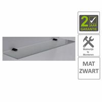 Boss&wessing AQS Planchet Mia Glas Bevestigingspunten Mat Zwart 