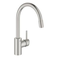 Grohe Concetto keukenmengkraan uittrekbare uitloop, supersteel