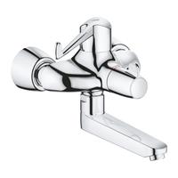 Grohe Grohtherm wastafelmengkraan (opbouw) chroom. glans voorsprong uitloop 255mm volumestroomklasse Z (4.2-6.9 l/min.)