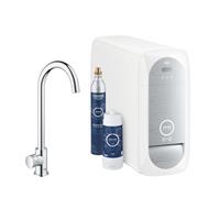 Grohe Blue Home starterkit met u-uitloop chroom