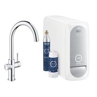 Grohe Blue Home starterkit met c-uitloop chroom