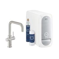 Grohe Blue Home starterkit met u-uitloop chroom