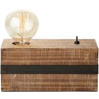 Brilliant tafellamp Woodhill hout 40W