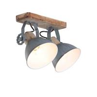 Mexlite York Wandlamp Grijs