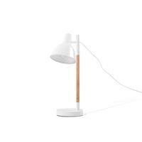 Beliani Bureaulamp wit ALDAN