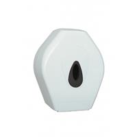 Allcare Toiletpapierdispenser , Jumboroldispenser mini kunststof, ABS kunststof