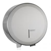 Toiletpapierdispenser , Jumboroldispenser klein RVS, RVS