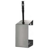 Toiletborstelhouder , RVS anti-fingerprint coating