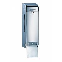 Toiletpapierdispenser , 3rolshouder hoogglans, RVS hoogglans
