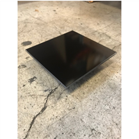 Sunshower set ventilatieroosters 10x10 rond zwart