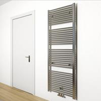 Sanigoods Inola handdoek radiator 170x60cm chroom 750Watt