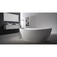 Ssidesign Crystal vrijstaand bad Solid Surface 163x85x64cm