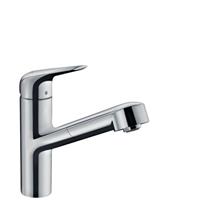 hansgrohe Küchenarmatur »M42« M4214-H150 Einhebel-Küchenmischer mit Ausziehauslauf Chrom
