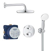 Grohe Grohtherm inbouw comfortset compleet, chroom