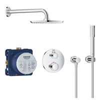 Grohe Grohtherm shower set with Rainshower Cosmopolitan 210, chrome