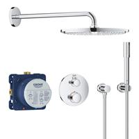 Unterputz -Duschsystem Grohtherm 34731 mit FMS rund/SmartBox/Kopfb./Brauseset chrom, 34731000 - Grohe