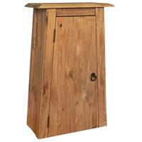 vidaxl Badezimmer-Wandschrank Recyceltes Massivholz Kiefer 42×23×70cm