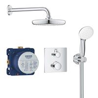 Grohe Grohtherm inbouw comfortset compleet chroom