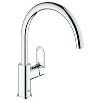 GROHE Küchenarmatur BauLoop druckfest, Chrom