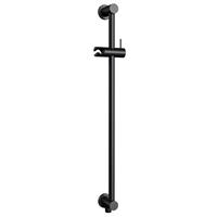 Saniclass Glijstang  Black 70 cm met Wandaansluitbocht Mat Zwart