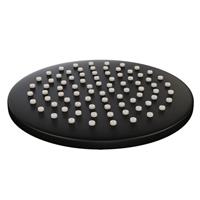 Saniclass Hoofddouche  Black Rond 20 cm Mat Zwart