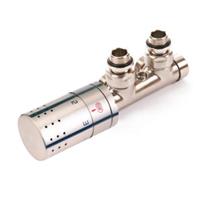 Comap Sar designset H-onderblok thermostatisch midden haaks + Sensitive M30 1/2x3/4 HOH 50mm inox 7380134