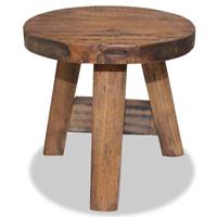 Kruk 20x20x23 cm massief gerecycled hout