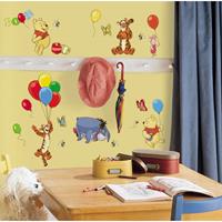 Wandsticker Winnie the Pooh, 38-tlg. mehrfarbig