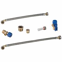 Geberit Monolith Wasseranschlussset unten, zu Geberit Monolith Sanitärmodul für WC, 101cm - 131.013.00.1