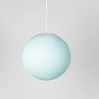 Spiru Cotton Ball Hanglamp Donker Aqua (Small)