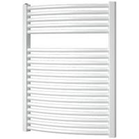 Plieger Onda designradiator horizontaal gebogen 764x585mm 528W mat zwart 7250396